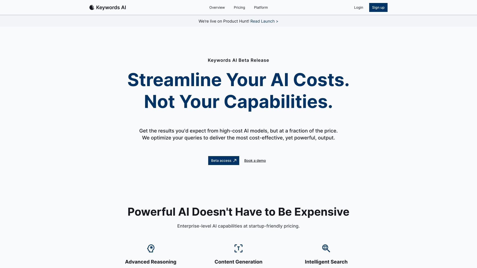 Keywords AI logo