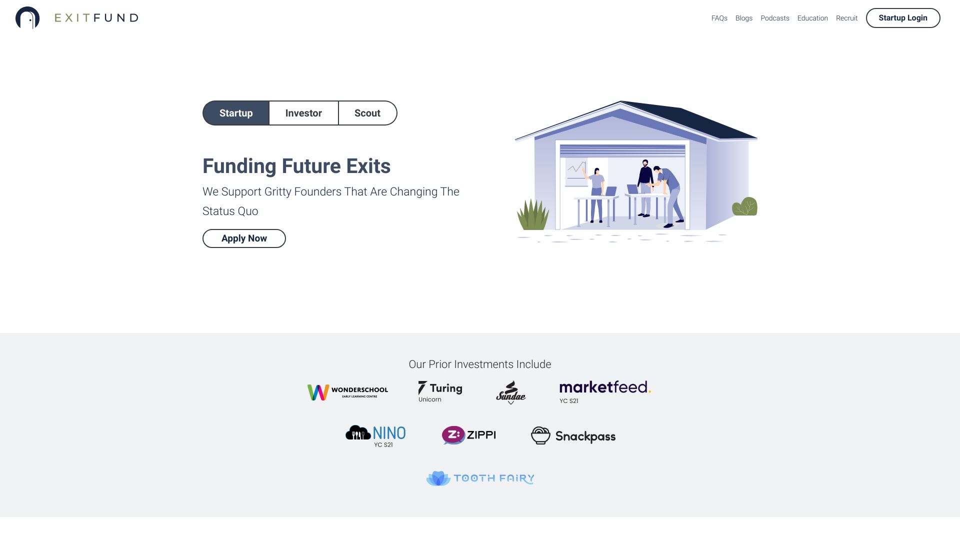 Exitfund logo