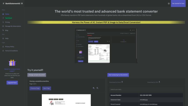 Best Bankstatementconverterai AI Tool Review