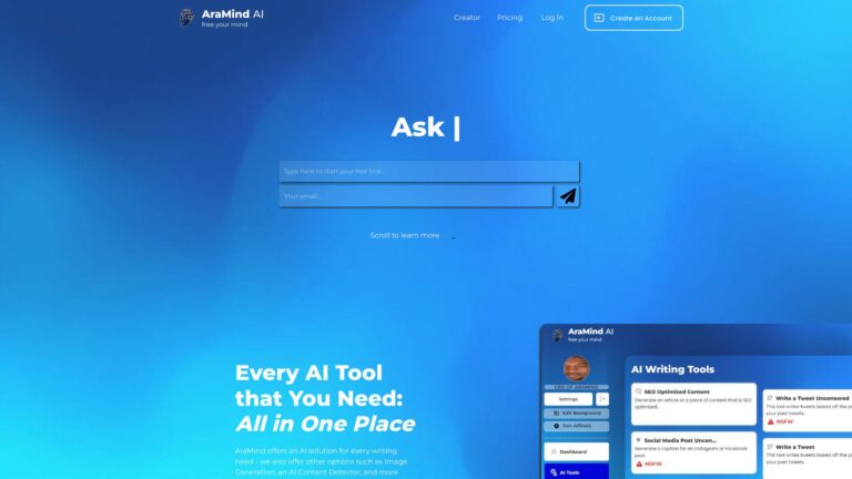 New Aramind AI AI Tool Review