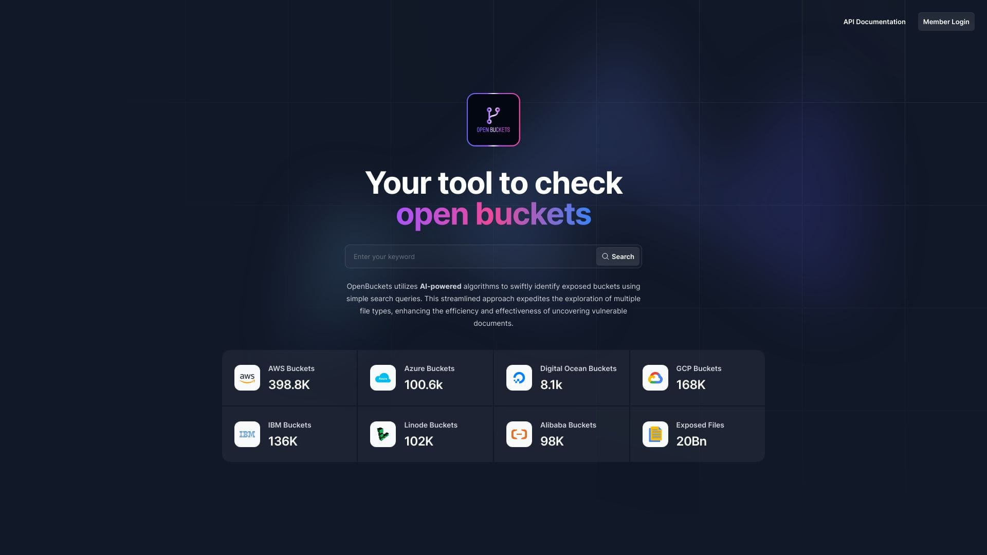 OpenBuckets logo