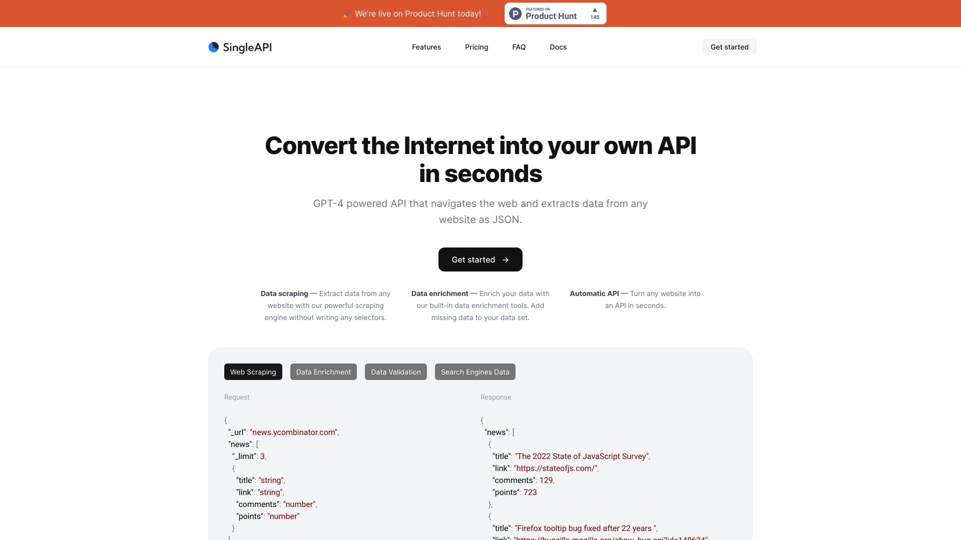 SingleAPI logo