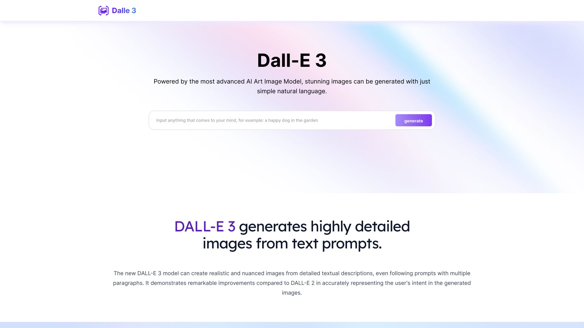 Dalle 3 logo