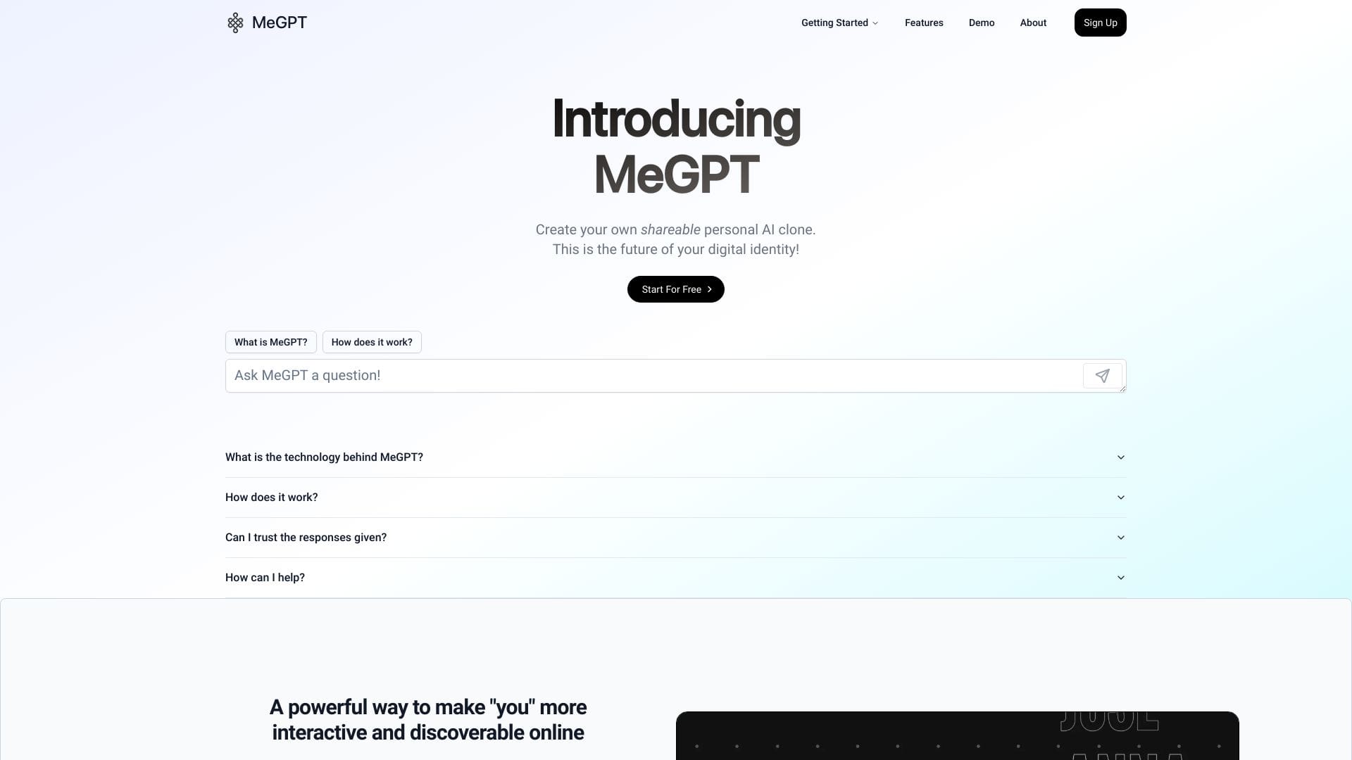 MeGPT logo