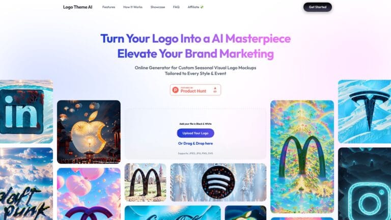 New Logo Theme AI AI Tool Review