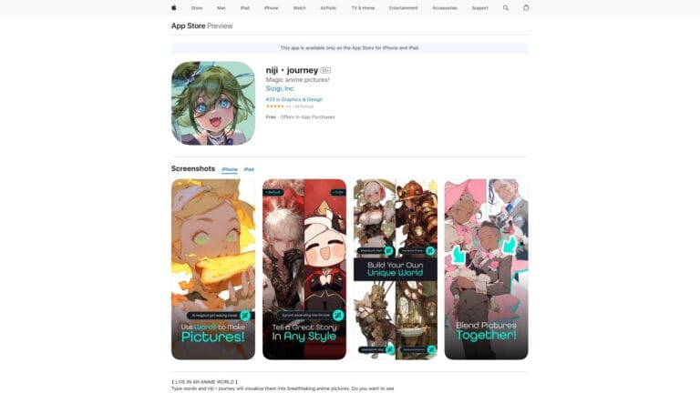 Trending Niji・journey AI Tool Review