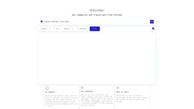 Powerful Scriber AI Tool Review