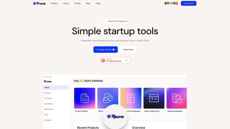 New Prune AI Tool Review