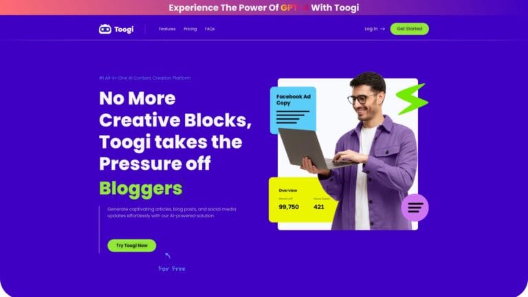 Advanced Toogi AI AI Tool Review