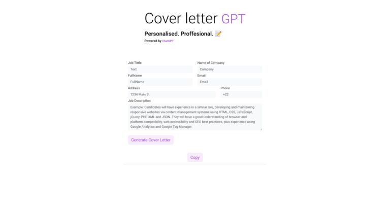 Powerful Coverlettergpt AI Tool Review