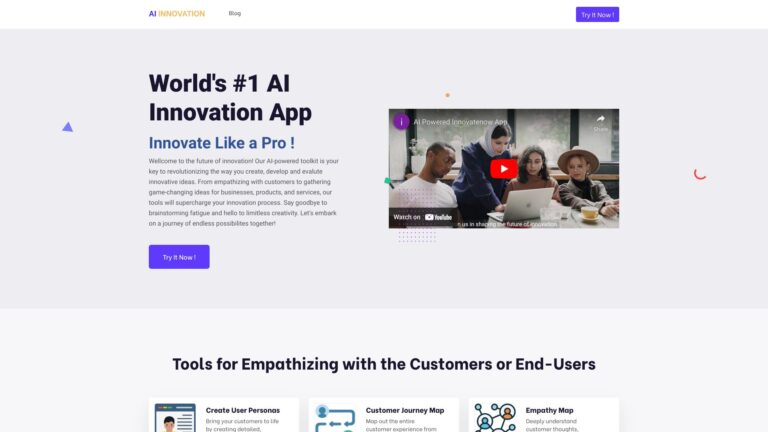 New Innovate Now AI Tool Review