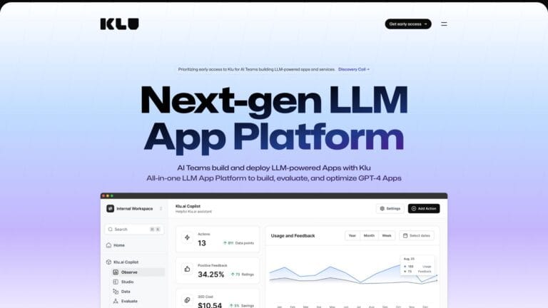 Innovative Klu AI Tool Review