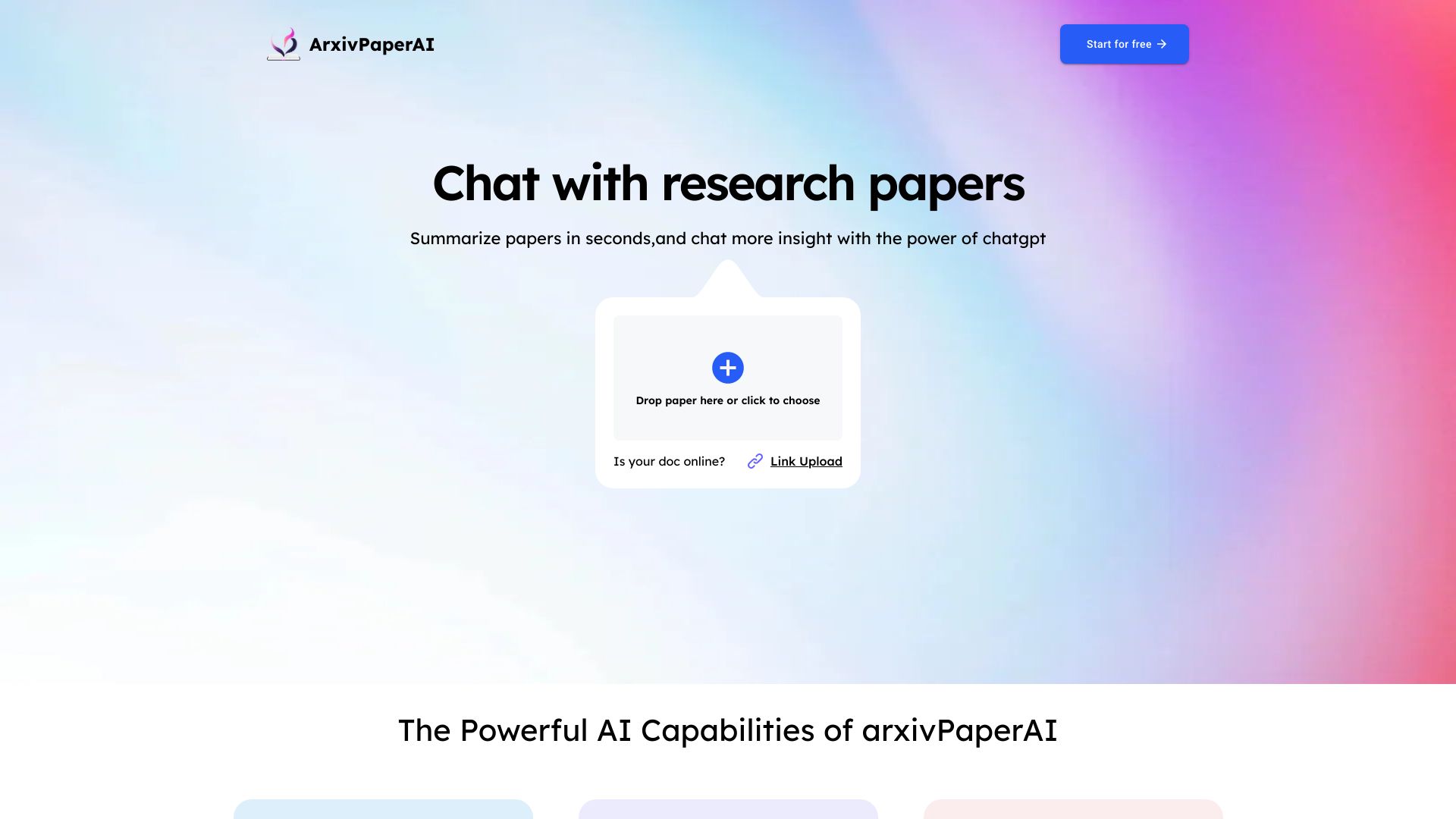 ArxivPaperAI logo