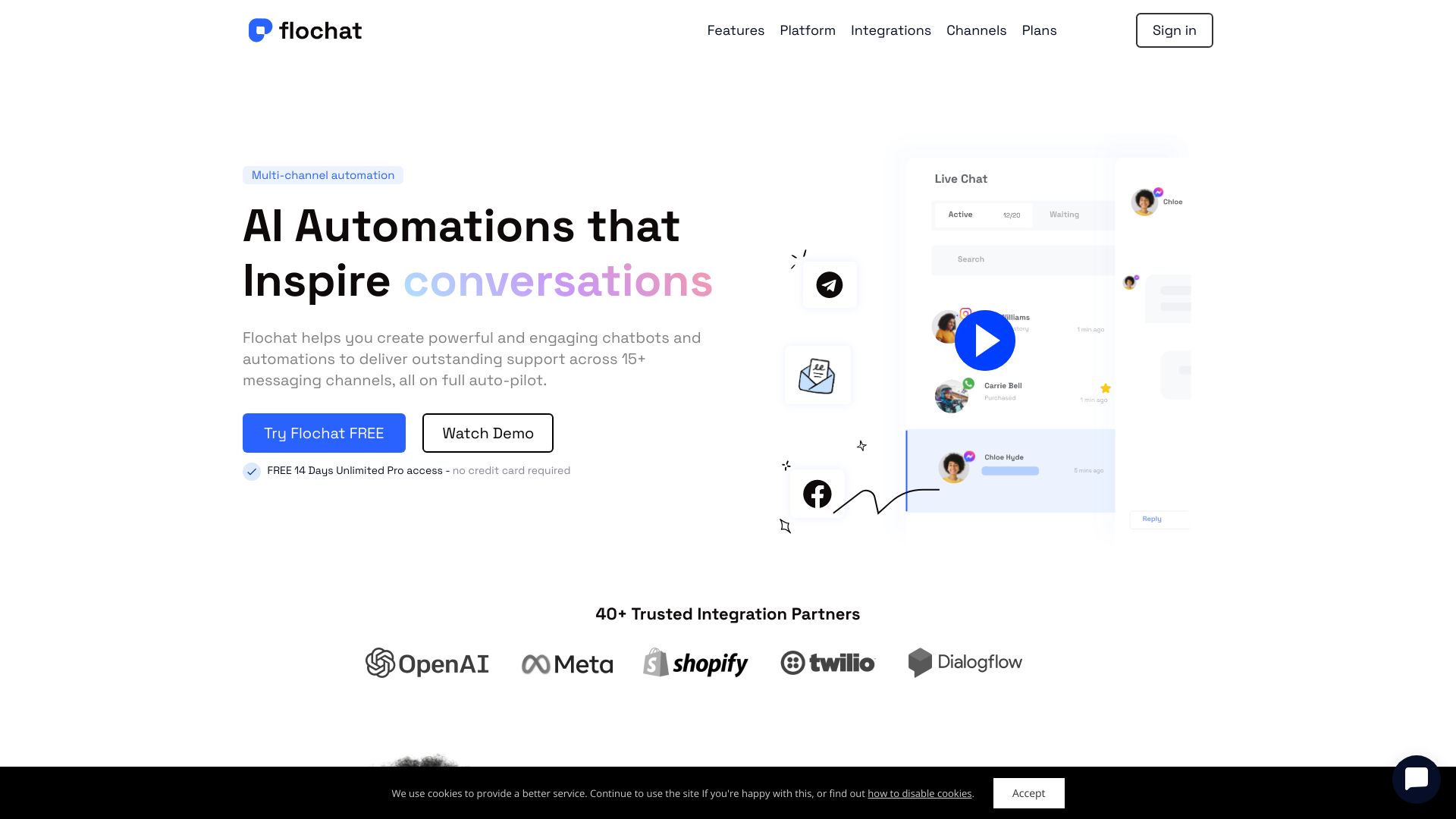 Flochat logo