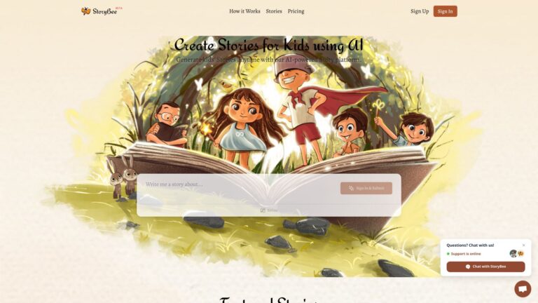 Free Storybee AI Tool Review