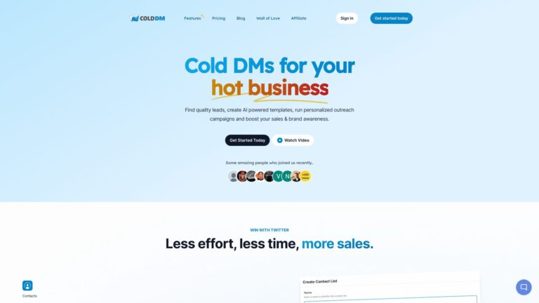 Popular Cold Dm AI Tool Review