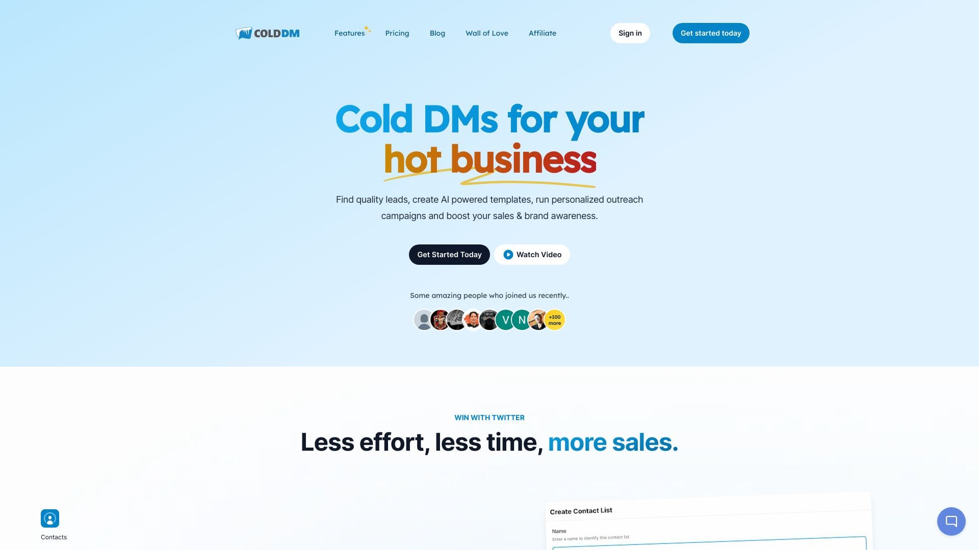 Cold DM logo