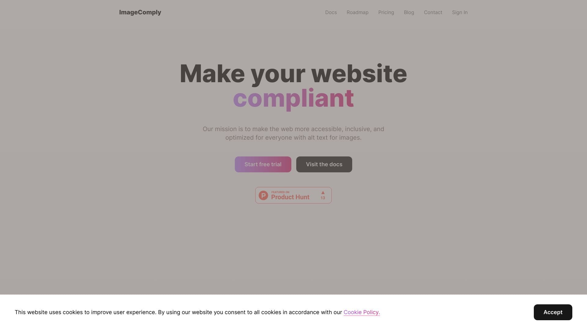 ImageComply logo