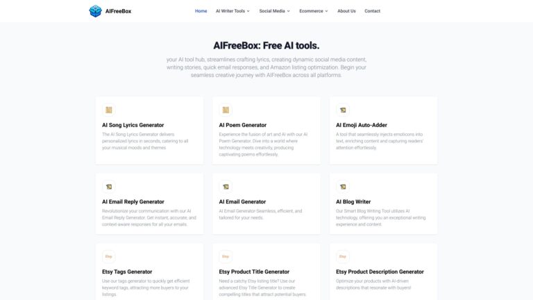 Advanced AIfreebox AI Tool Review