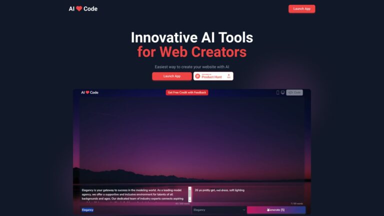 Trending AI Love Code AI Tool Review