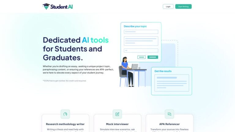 Free Student AI AI Tool Review