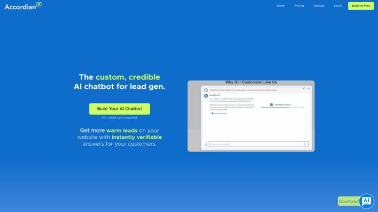 Free Accordian AI Tool Review