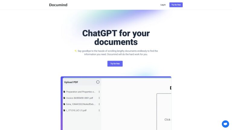 Free Documind AI Tool Review