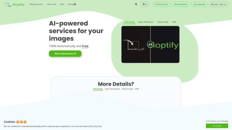 New Dioptify AI Tool Review