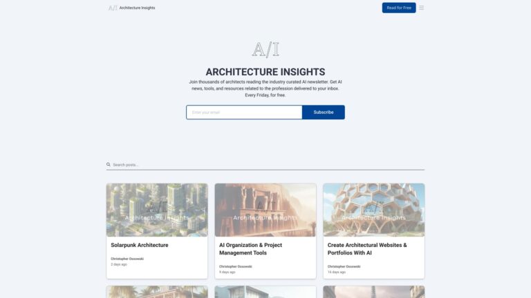 Best Architecture Insights AI Tool Review