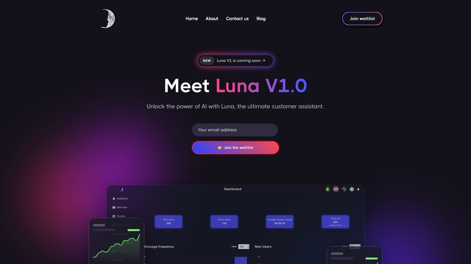 Luna AI logo