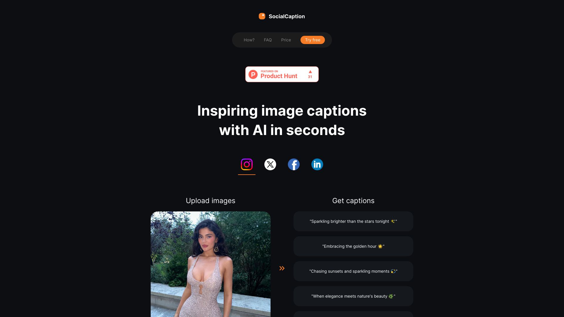 Social Caption logo