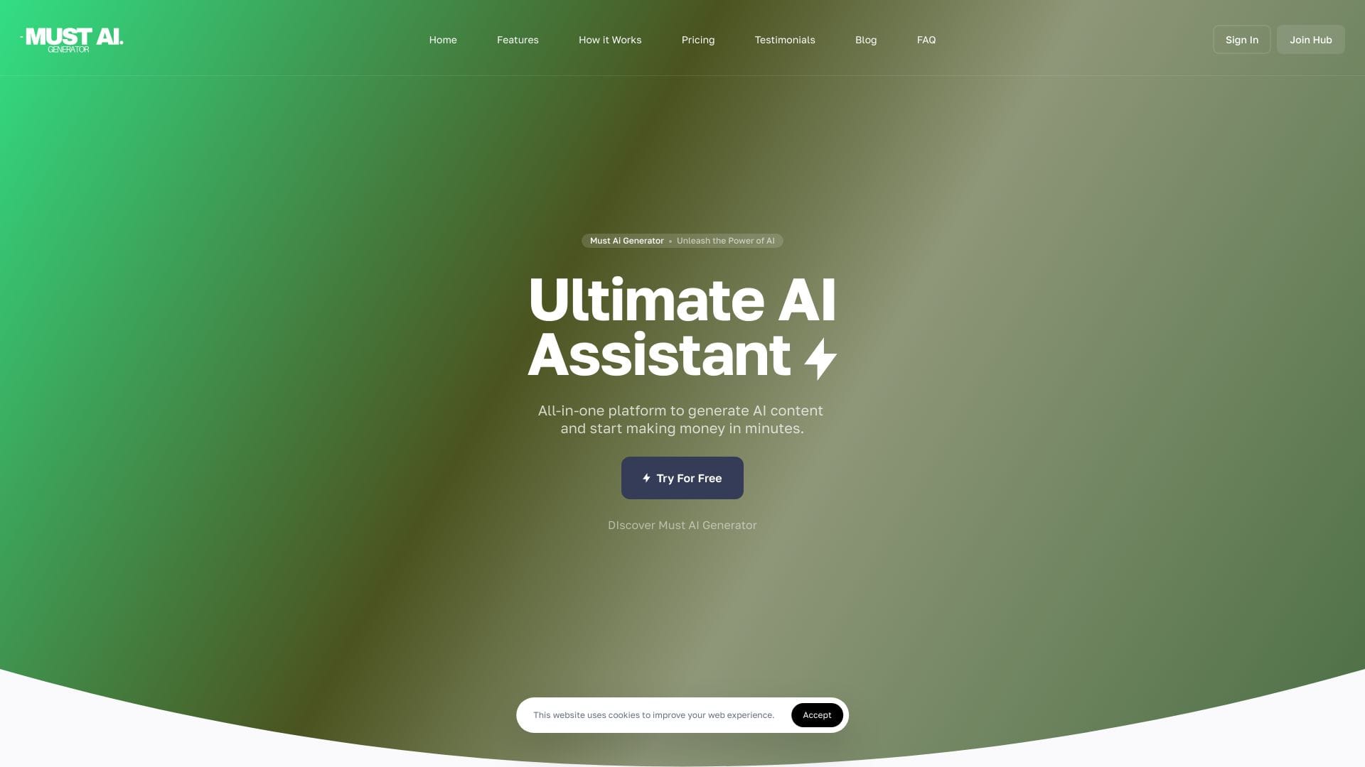Must AI Generator logo