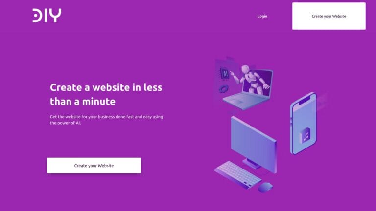 Powerful Diy Websites AI Tool Review