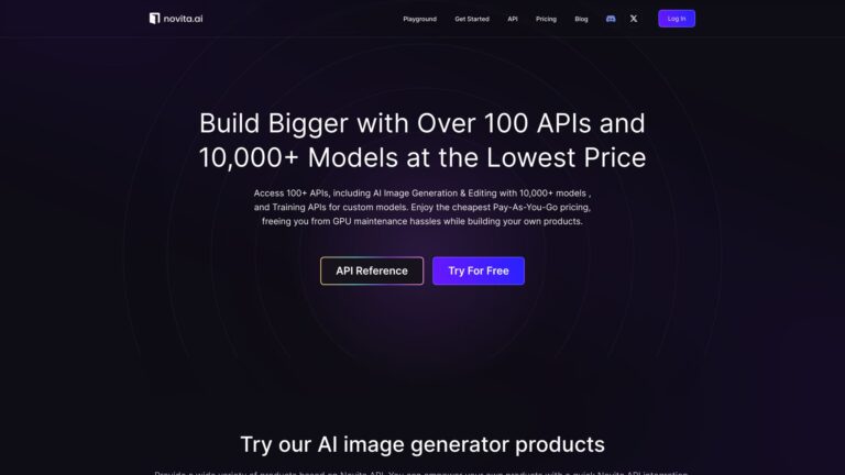 New Novita AI AI Tool Review