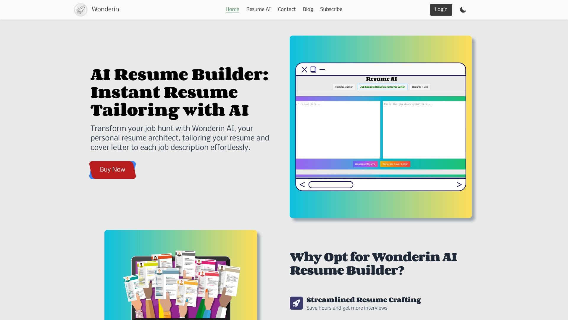 Wonderin AI logo