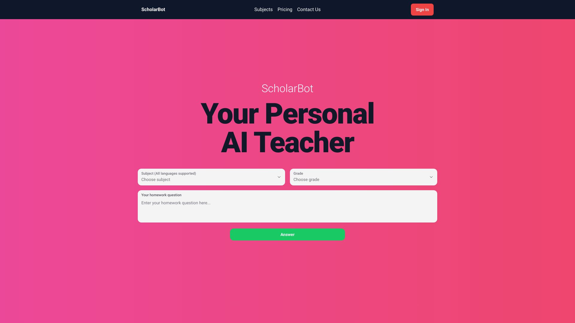ScholarBot logo
