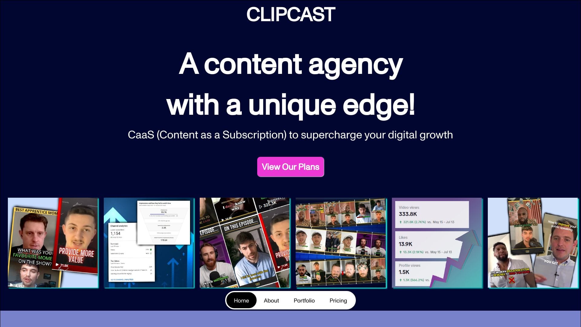 ClipCast logo