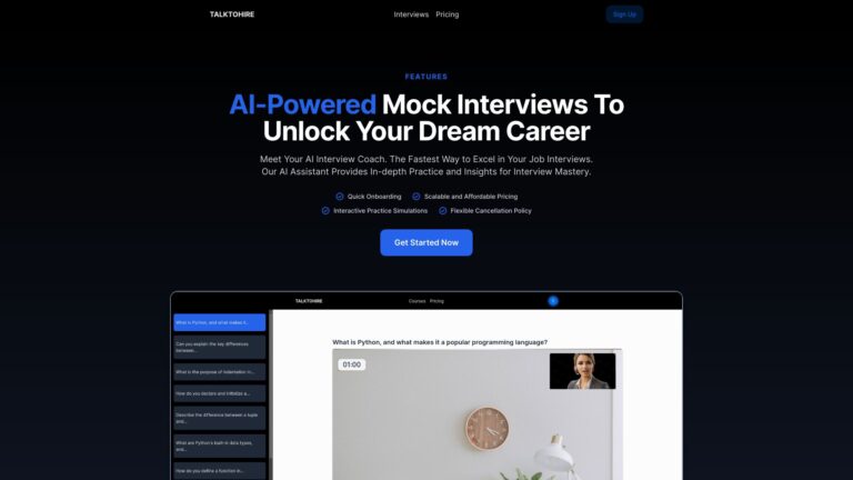 Smart Talktohire AI Tool Review