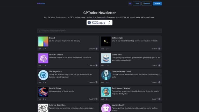 Powerful Gptsdex AI Tool Review