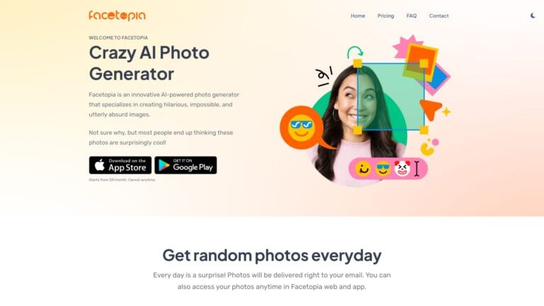 New Facetopia AI Tool Review