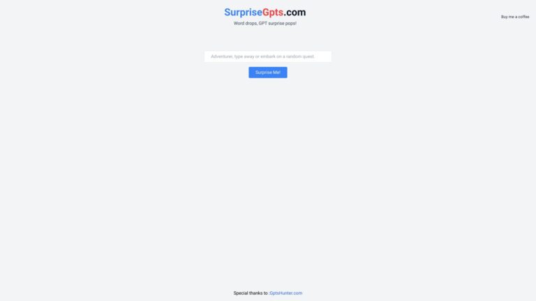 Free Suprisegpts.com AI Tool Review