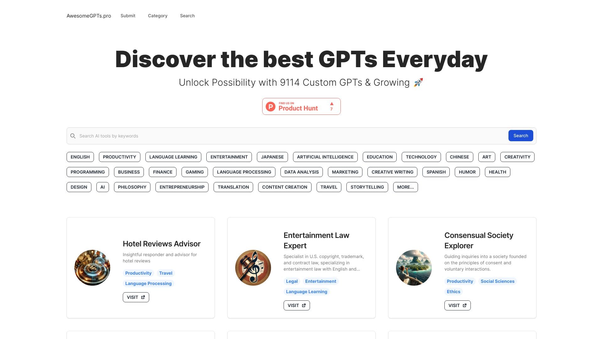 AwesomeGPTs logo