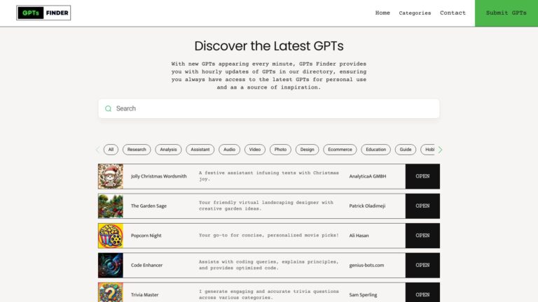 Smart Gpts Finder AI Tool Review