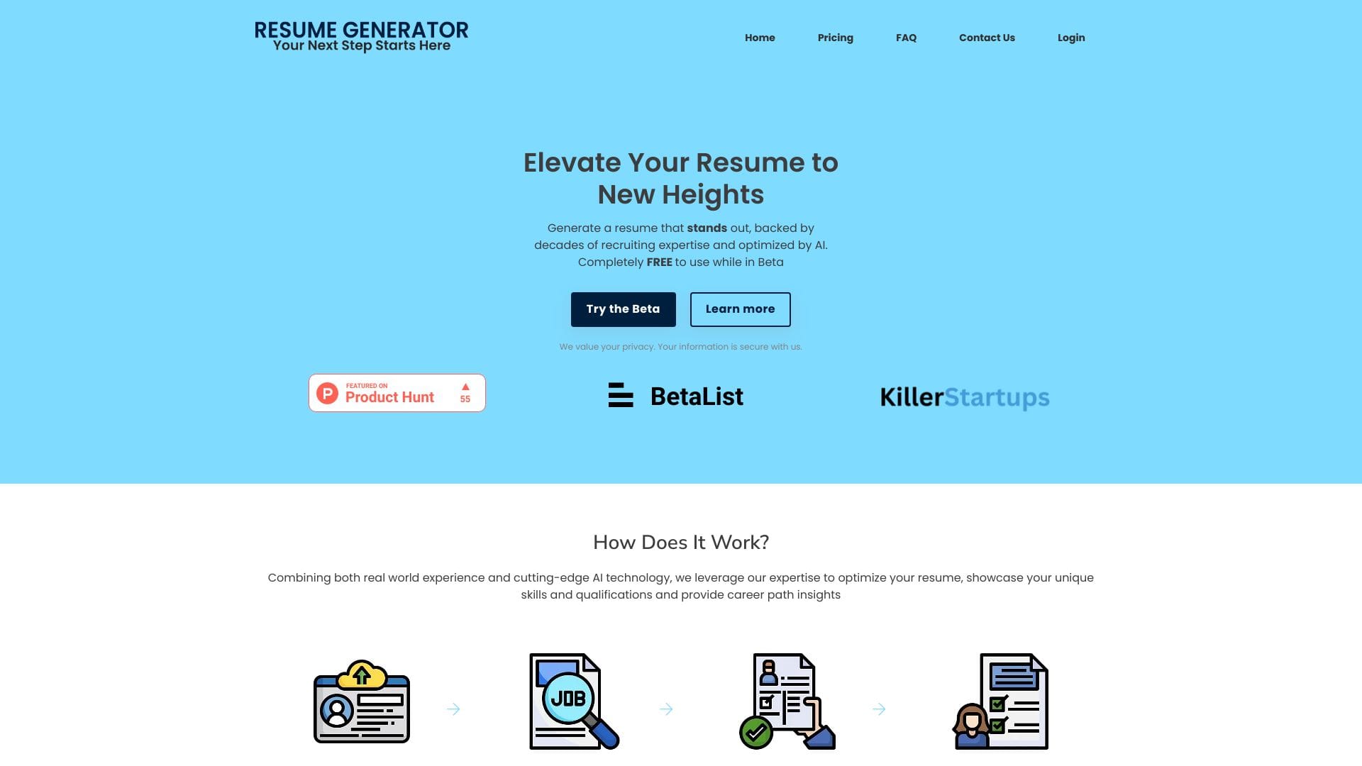 Resumegenerator.io logo