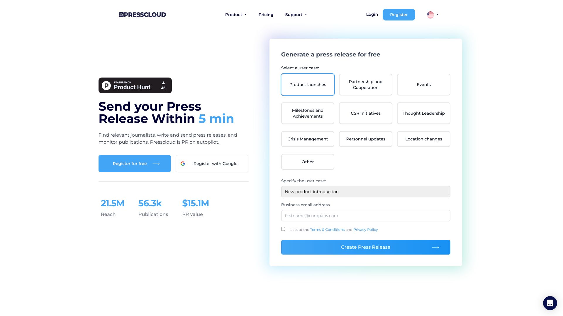 Presscloud.ai logo