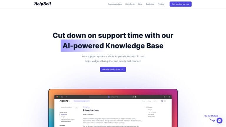 Free Helpbell AI Tool Review