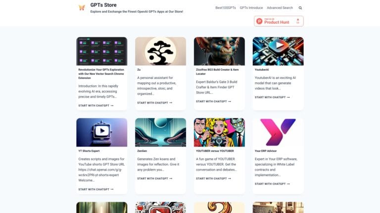 Top Gpts Store AI Tool Review