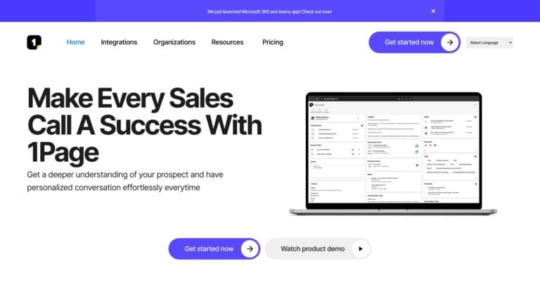 Trending 1page AI Tool Review