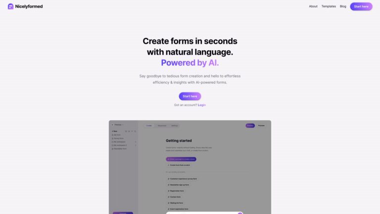 Best Nicelyformed AI Tool Review
