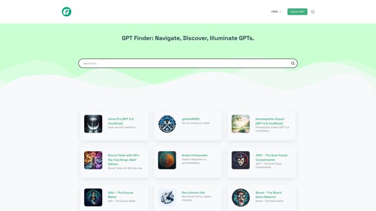 Trending Gpt Finder AI Tool Review